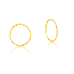 Piercing Nariz Ouro 18K Argola Fina
