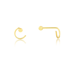 Piercing Nariz Ouro 18K Bolinha