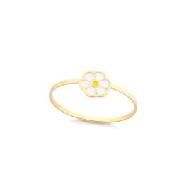 Anel Infantil Ouro 18K Margarida