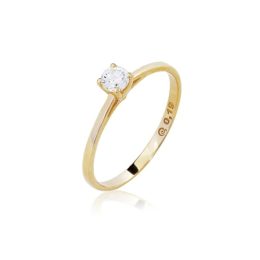 Anel Ouro 18K Brilhantes 19 Pontos