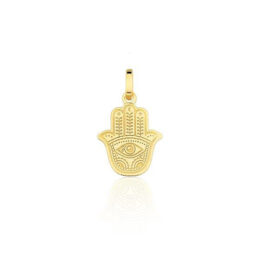 Pingente Ouro 18K Mão de Hamsá