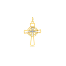 Pingente Ouro 18K Cruz São Bento