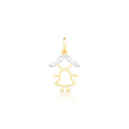 Pingente Ouro 18K Menina